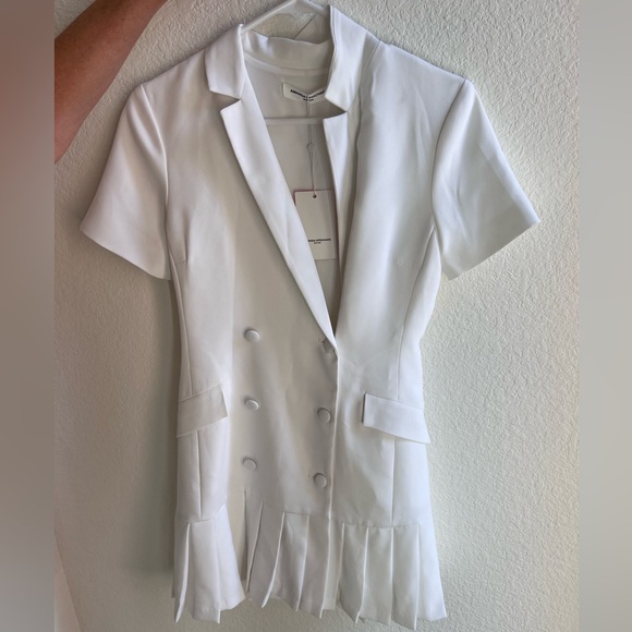 AMANDA UPRICHARD WHITE DRESS XS - Picture 2 of 5